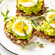 Whole grain bread with avocado and boiled eggs. - PhotoDune Item for Sale