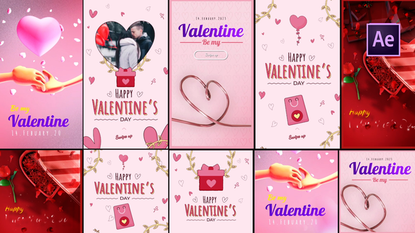 Valentines Stories and Posts Pack