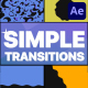 Simple Transitions | After Effects - VideoHive Item for Sale