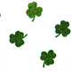 Happy St. Patrick&#39;s Day banner.Holiday background.St Patricks Day frame against a white background.  - PhotoDune Item for Sale