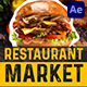 Restaurant Market (Social Media) | After Effects - VideoHive Item for Sale