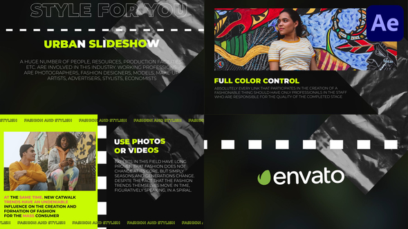 Urban Slideshow for After Effects