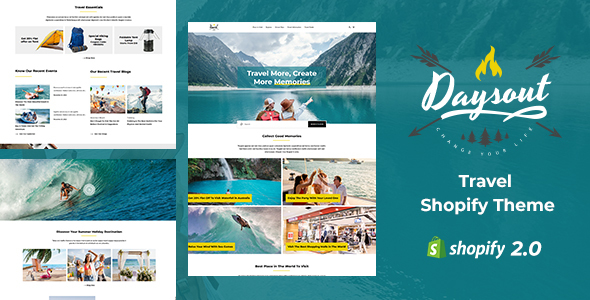Daysout – Travel & Outdoor Store Shopify Theme