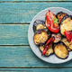 Grilled homemade vegetables, space for text - PhotoDune Item for Sale
