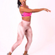 Zumba class, black ethnic woman in a workout on a white background smiling, full body - PhotoDune Item for Sale