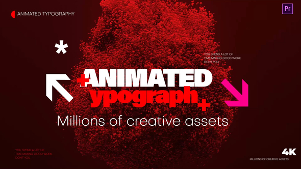 Modern Animated Typography Titles