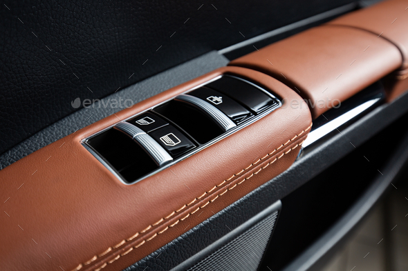 Luxury car inner accessories - Stock Photo - Images