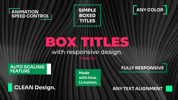 Simple Box Titles - Responsive Design
