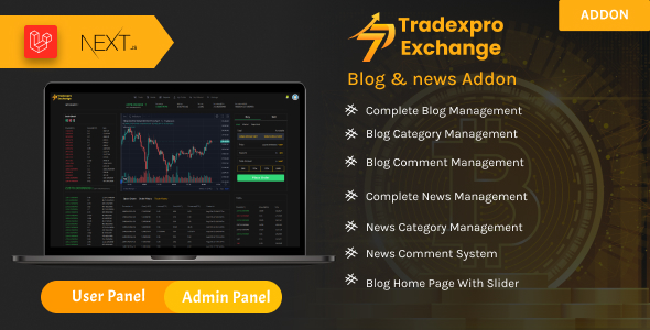 Tradexpro  Blog News Addon