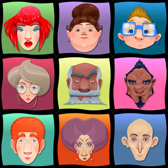 Kinds of People - People Characters