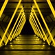 Yellow Tunnel Background 4K - VideoHive Item for Sale