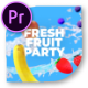 Fresh Fruit Intro - VideoHive Item for Sale