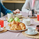 Senior people having breakfast at table - PhotoDune Item for Sale