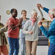 Group of senior people dancing together - PhotoDune Item for Sale