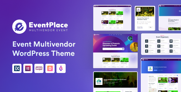 Eventplace – Multivendor Event WordPress Theme