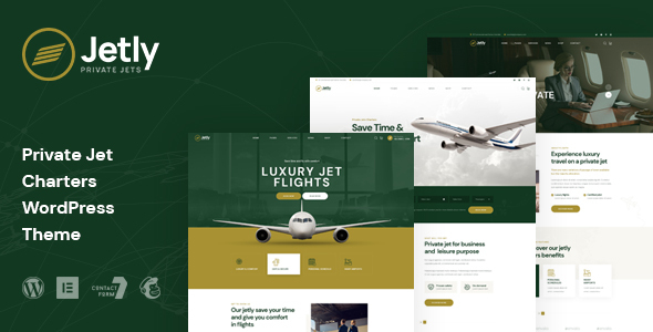 Jetly Nulled + Full Demos –  Private Jet Charters WordPress Theme