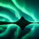Aurora borealis Northern lights over Kirkjufell mountain - PhotoDune Item for Sale