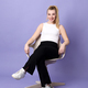 Beautiful blond woman sitting in a chair - PhotoDune Item for Sale