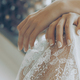 Bridal french manicure. Wedding day ceremony - PhotoDune Item for Sale