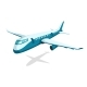 Transport Airplane or Airbus Plane