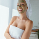 Pampering her skin with a face mask - PhotoDune Item for Sale