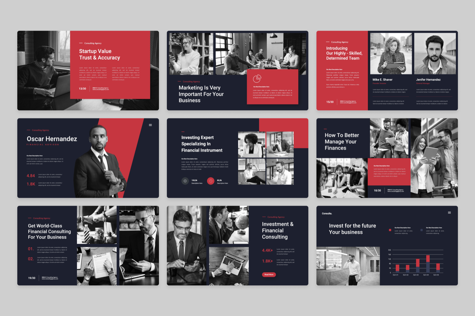 Consulta - Business Consultation Powerpoint Template, Presentation ...