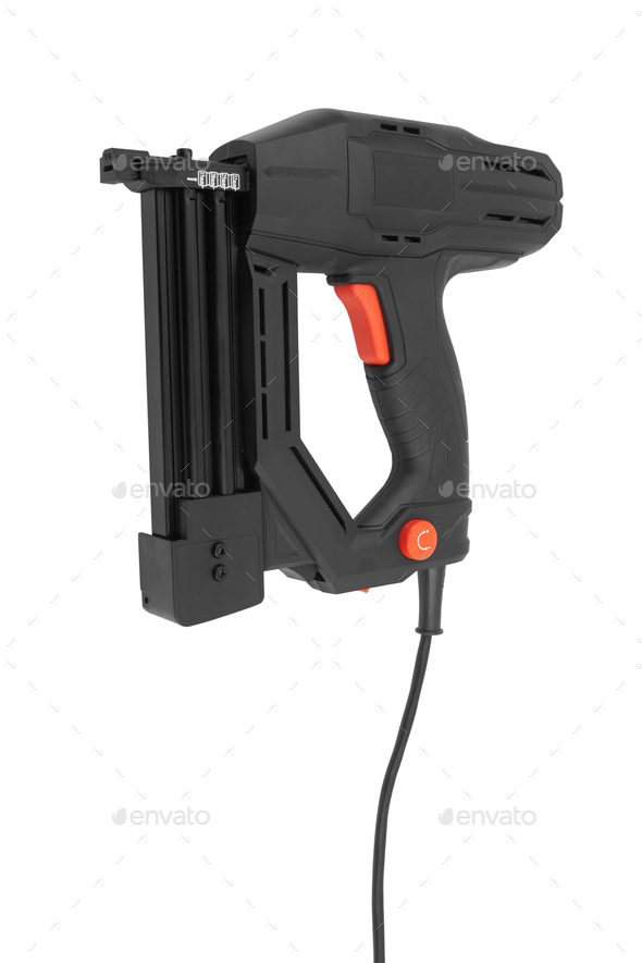 Electric stapler isolated Stock Photo by pioneer111 PhotoDune