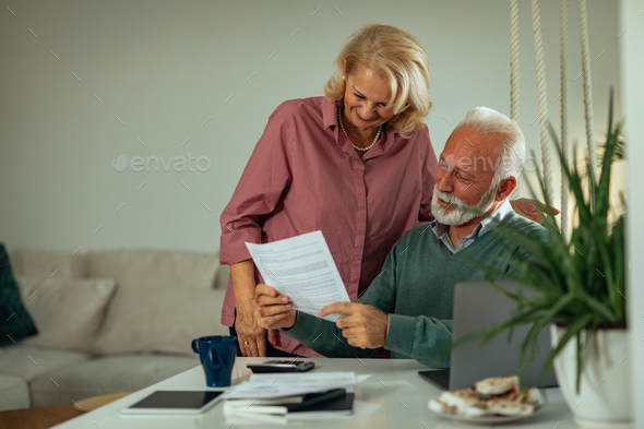 We can pay all these bills online - Stock Photo - Images