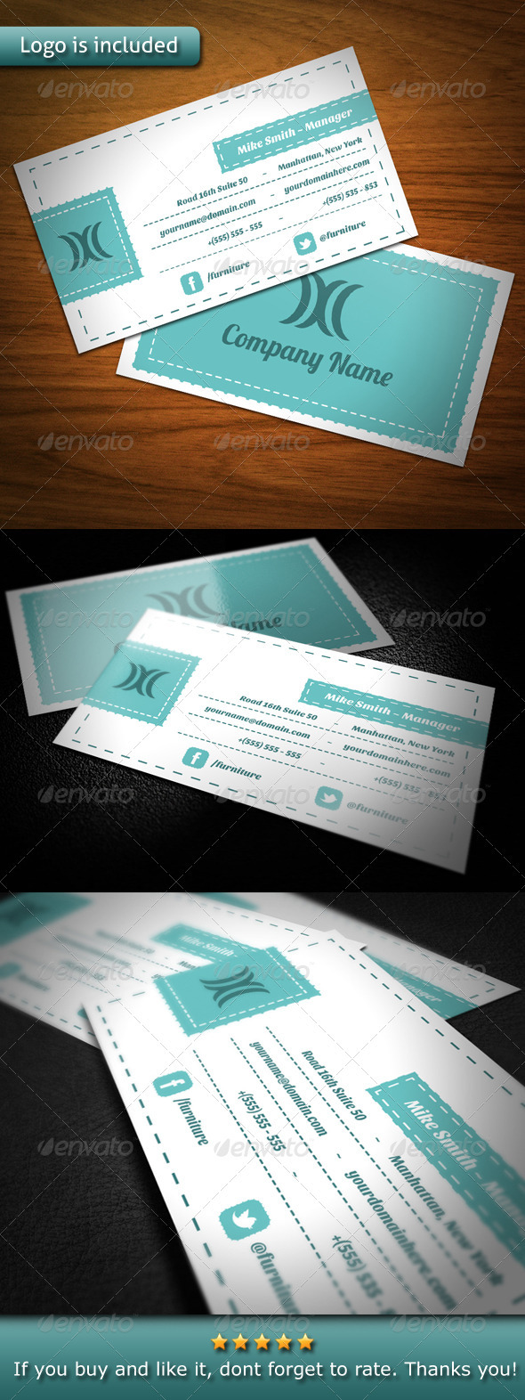 Vintage Clean Business Card - Creative Business Cards