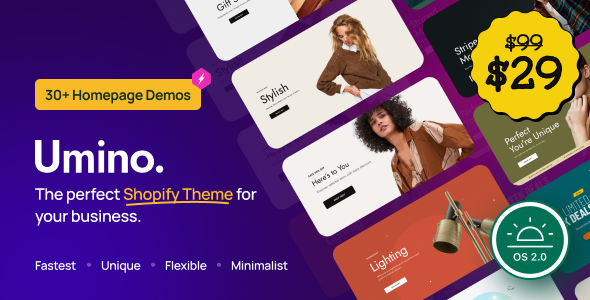 Umino – Multipurpose Shopify Themes OS 2.0 – RTL Support