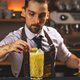 Barman decorated smoothie drink - PhotoDune Item for Sale