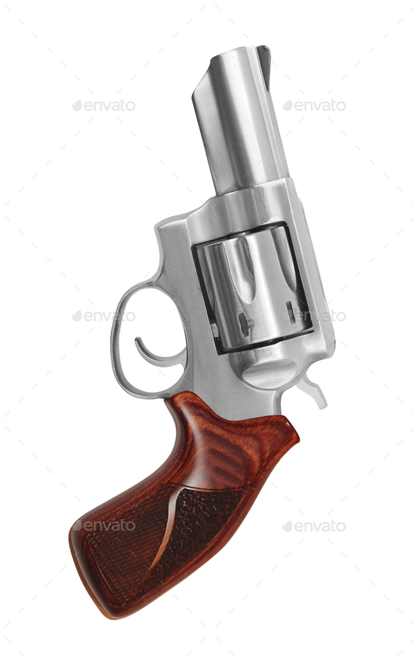 pistol isolated - Stock Photo - Images