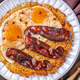 Hash brown with egg and bacon - PhotoDune Item for Sale