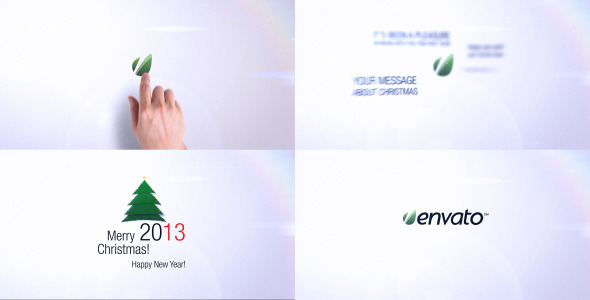 Hand Intro Christmas - VideoHive 3609954