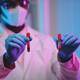 Laboratory Worker Holding Samples - PhotoDune Item for Sale