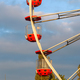 Red gondolas of the ferris wheel - PhotoDune Item for Sale