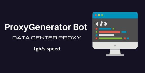 Proxy Bot Generator - Unlimited high-speed proxies