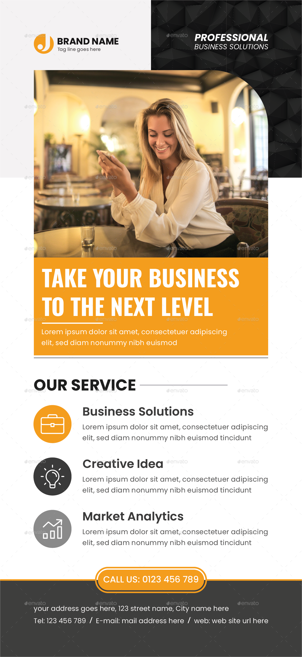 Dl/ Rack Card, Print Templates | GraphicRiver