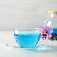 Concept of tasty hot drink, Anchan tea - PhotoDune Item for Sale
