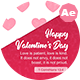 Happy Valentines Day 6 Stories + Posts - VideoHive Item for Sale