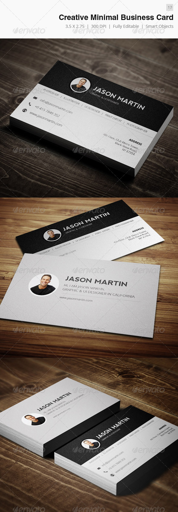 Minimal Creative Business Card - 17 - Creative Business Cards