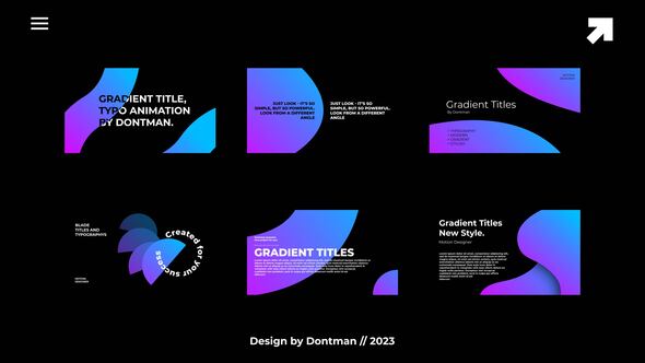 Gradient Titles 1.0 | AE