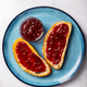 Raspberry jam on toast - PhotoDune Item for Sale