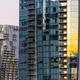 Residential Highrise Apartment Buildings in Coal Harbour, Downtown Vancouver, BC, Canada. - PhotoDune Item for Sale