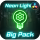 Neon Lights Big Pack for DaVinci Resolve - VideoHive Item for Sale