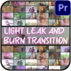 Light Leak Transitions And Burn Transitions for Premiere Pro - VideoHive Item for Sale