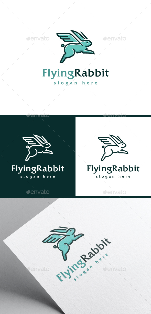 Flying Rabbit Logo