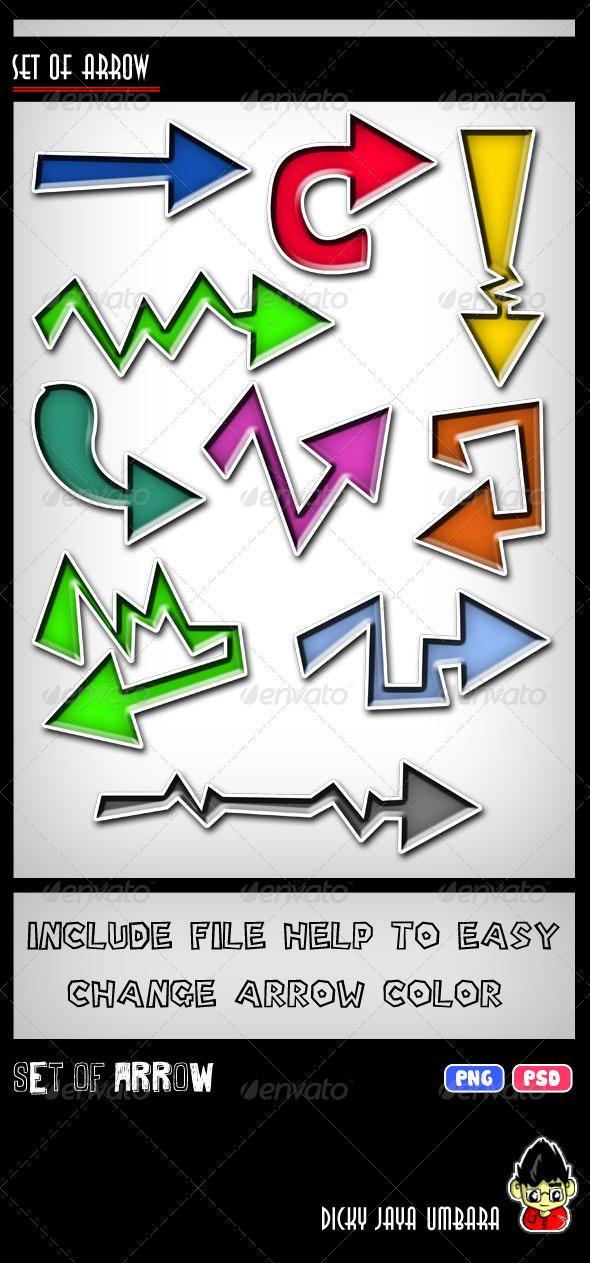 Arrow Set - Decorative Symbols Decorative
