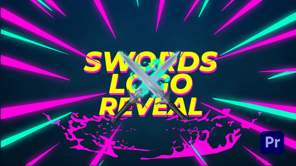 Swords Fight Gaming Logo Reveal