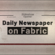 Daily Newspaper on Fabric - VideoHive Item for Sale